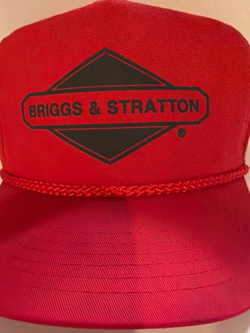 Kids Red Logo Cap